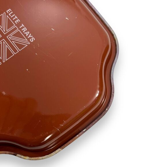 Vintage 4-Pack Elite Trays England Dessert Tea Service Fruit Small Trays 7.5" - Picture 7 of 16